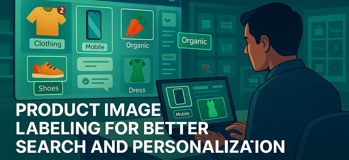 Product image labeling powered by AI enables better search, personalization, and accurate recommendations with Learning Spiral AI.