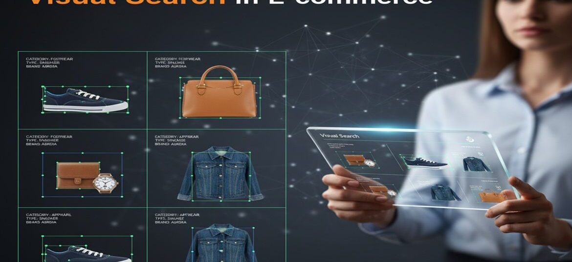 AI data labeling and annotation services improving visual search accuracy and machine learning model performance for e-commerce.