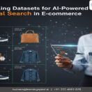 AI data labeling and annotation services improving visual search accuracy and machine learning model performance for e-commerce.