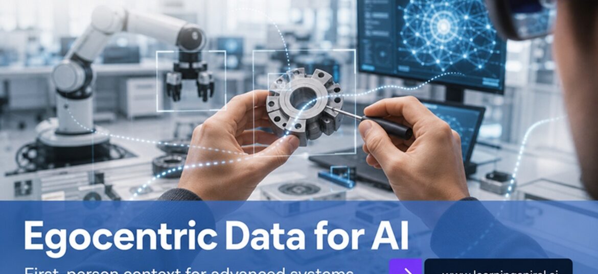 Egocentric data collection for training advanced AI and robotic vision systems
