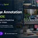 Image annotation for computer vision showing bounding boxes, segmentation and labeled objects for AI training